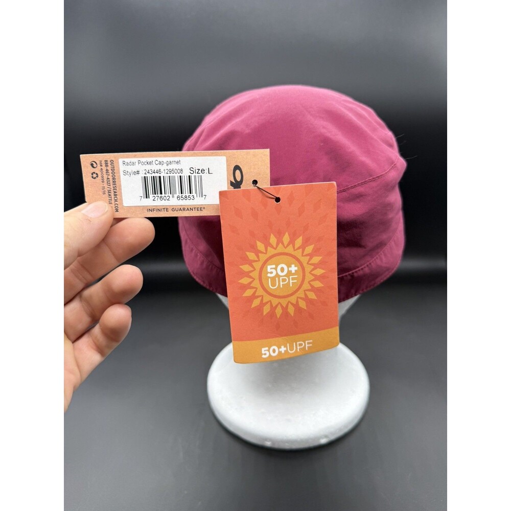 Women’s Outdoor Research Mountain Life Collection Hat Pink Foldable L/G SPF50